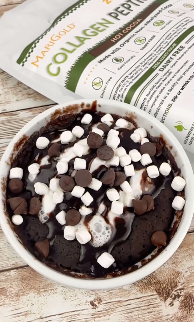 Hot Cocoa Collagen Mug Cake