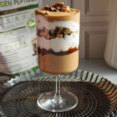 Irish Cream Cookie Protein Parfait