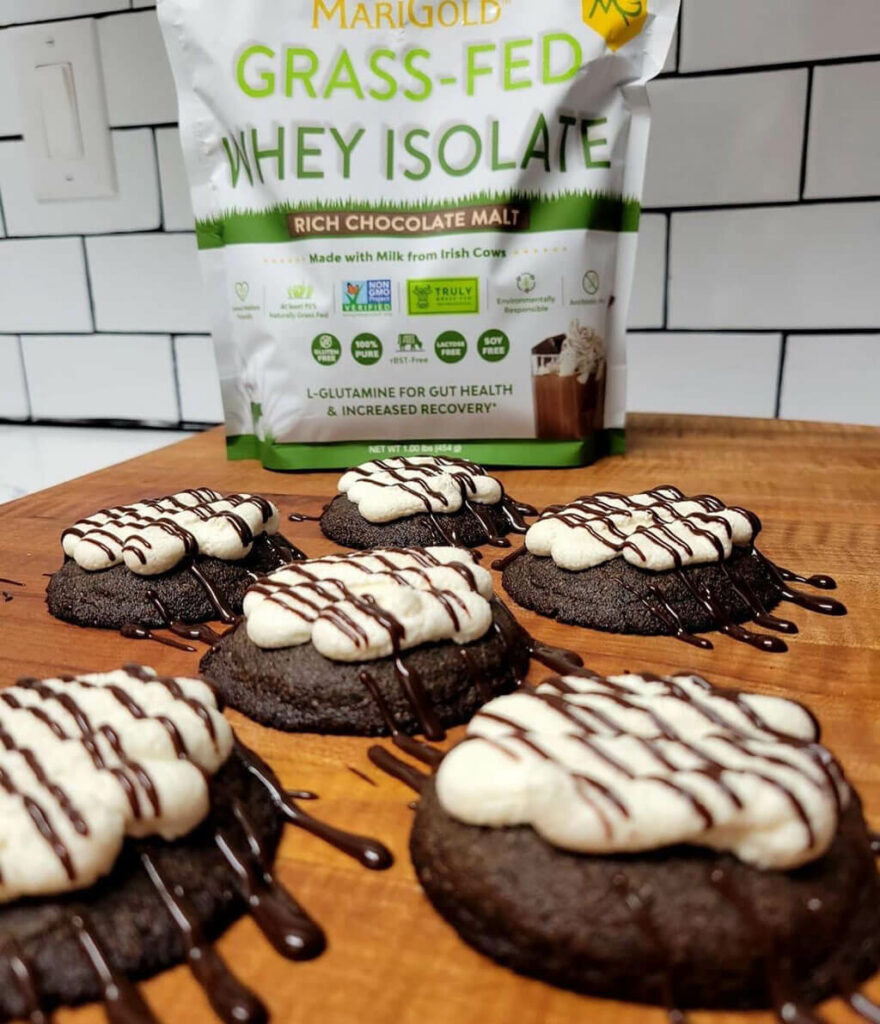 Keto Chocolate Protein Cookies