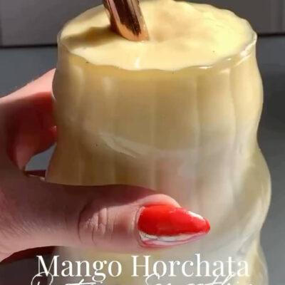 Mango Horchata Protein Shake