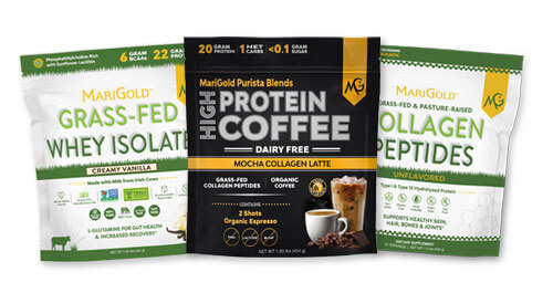 MariGold Protein Coffee, Collagen, and Whey Isolate