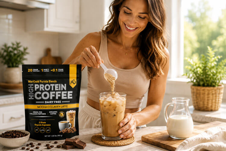 MariGold Protein Coffee