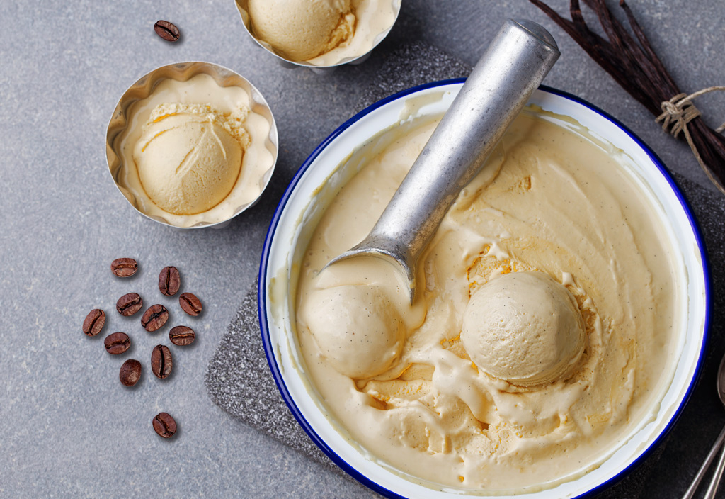 Mocha Collagen Latte Ice Cream