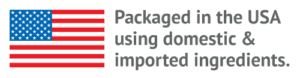 Packaged in the USA using domestic & imported ingredients.