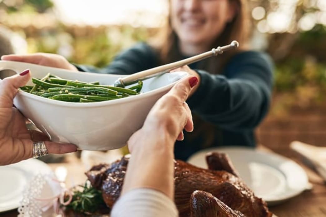 Passing Green Bean Dish