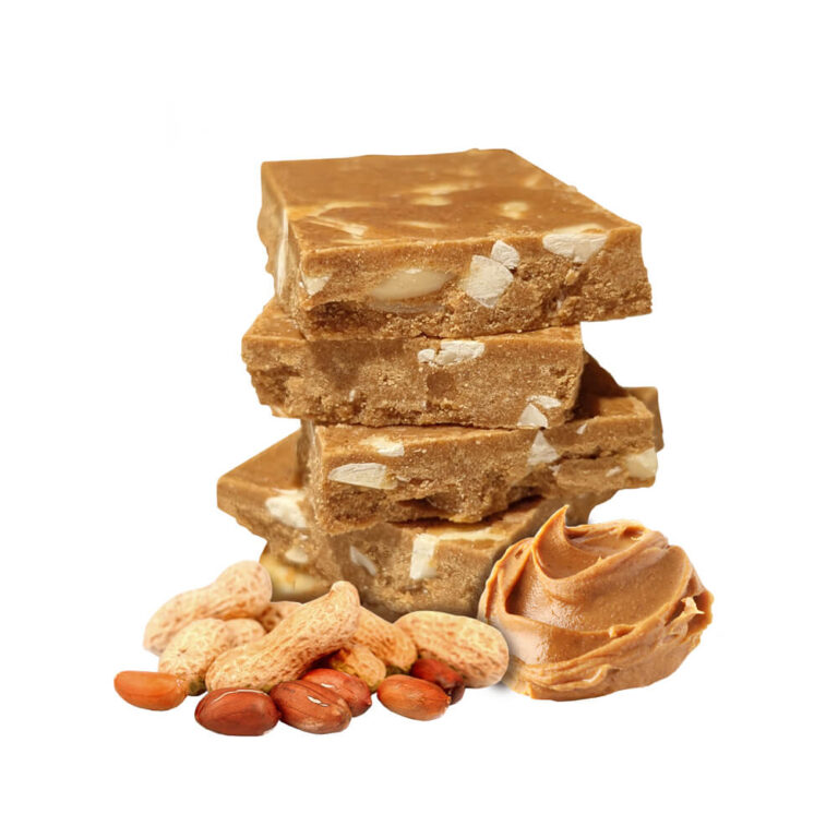 MariGold Peanut Butter Fat Bombs Stacked