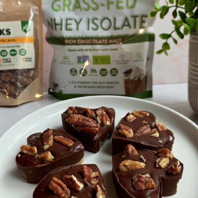 Pecan Sandie Protein Chocolate Fudge