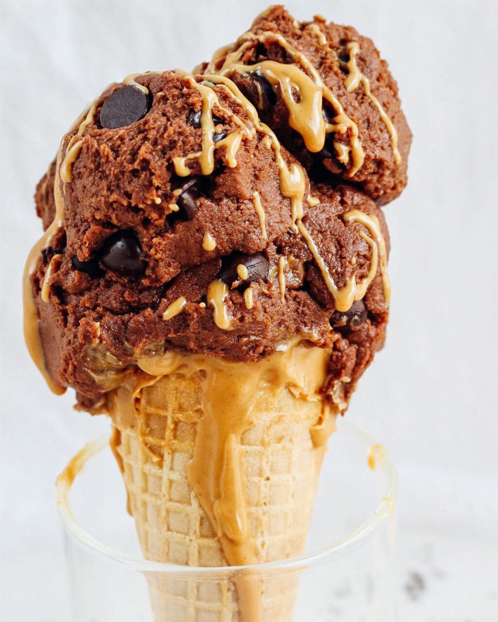 Protein Brownie Batter Ice Cream