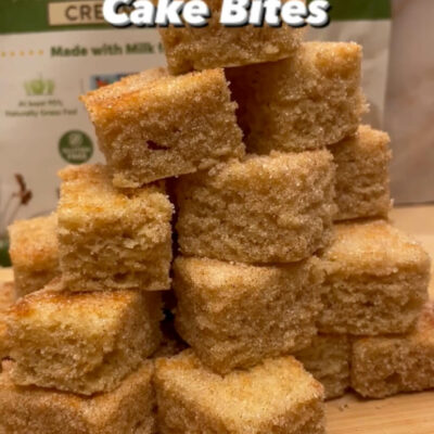 Protein-Packed Churro Cake Bites