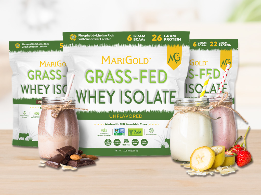 MariGold Truly Grass Fed Whey Isolate Protein Powder