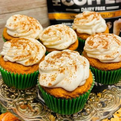 Pumpkin Spice Collagen Latte Muffins