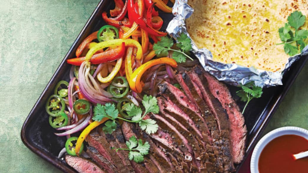 Sheet-Pan Steak Fajitas