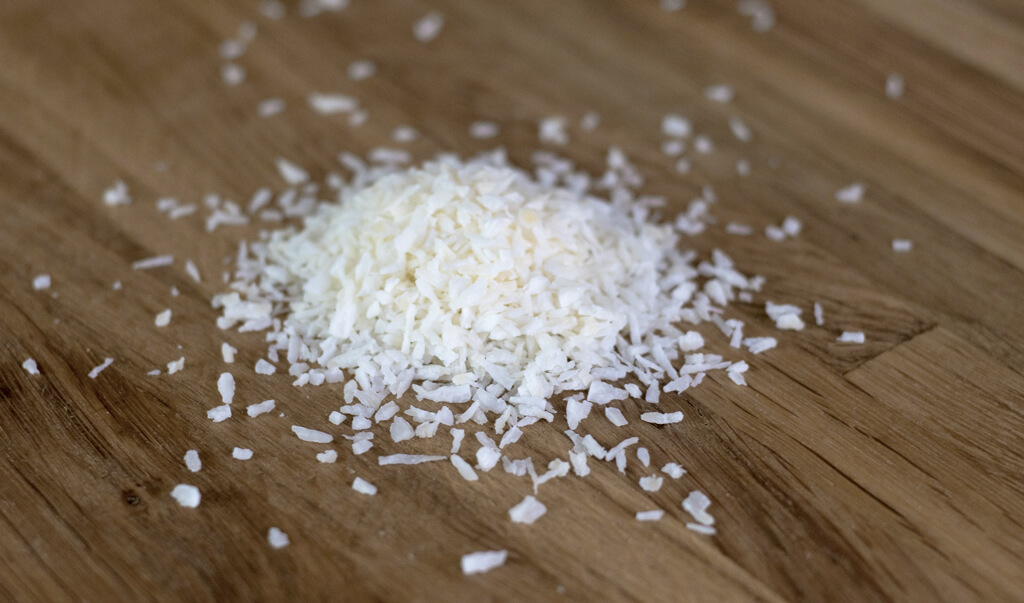 Organic Shredded Coconut in MariGold