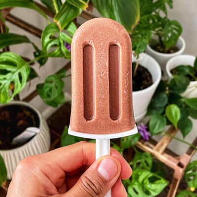 Strawberry Hot Cocoa Popsicles