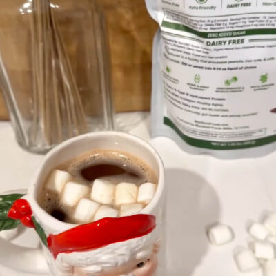 Sugar-free Bone Broth Hot Chocolate
