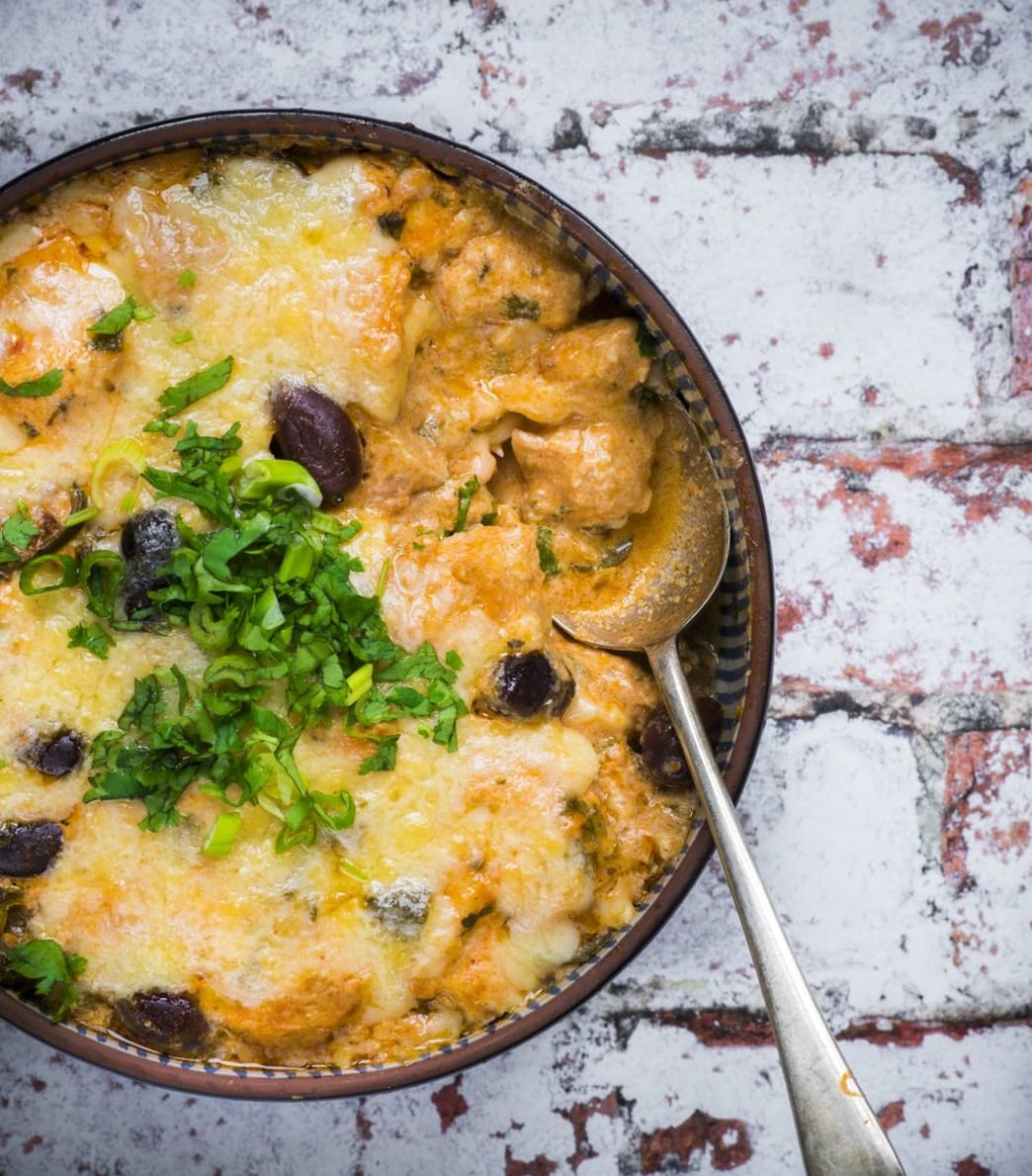 Turkey Enchilada Casserole