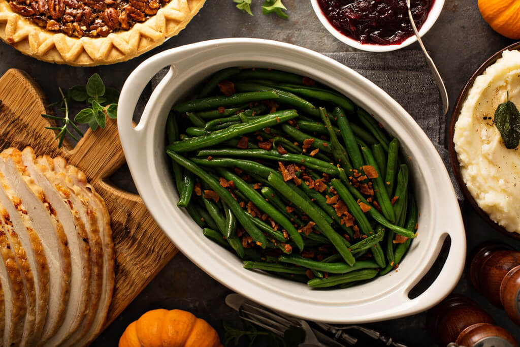 Veggies on a Holiday Table